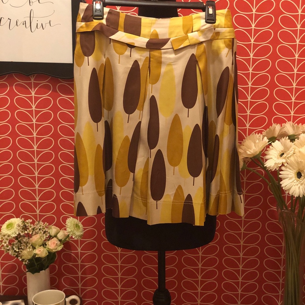 Orla Kiely Silk Skirt